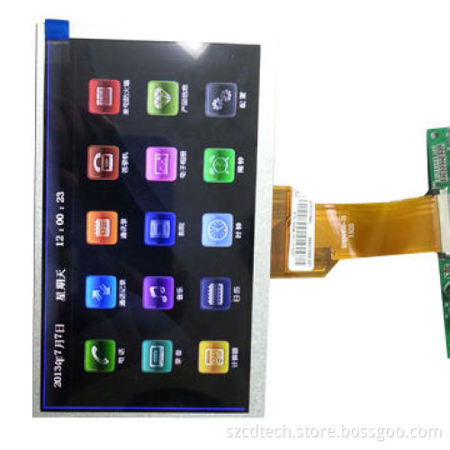 7.0-inch IPS TFT Display with 800 x 600 pixels Resolution